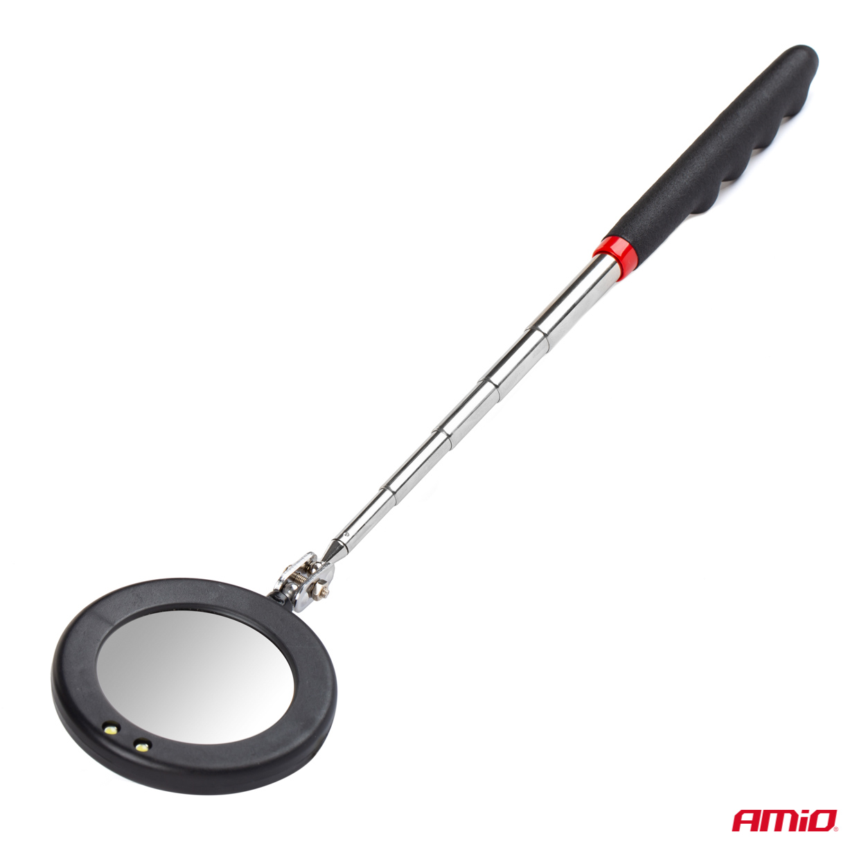 Oglinda de control telescopica auto cu LED si brat extensibil