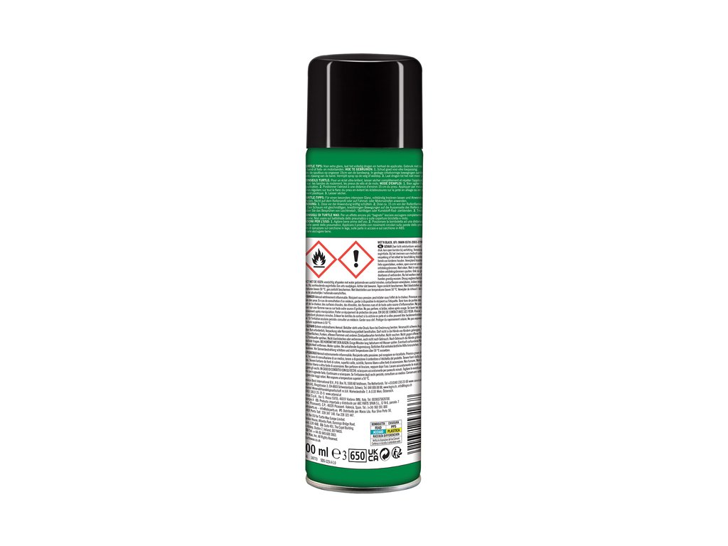 Spray spuma pentru curatarea si lustruirea anvelopelor Turtle Wax Wet n Black, 500 ml