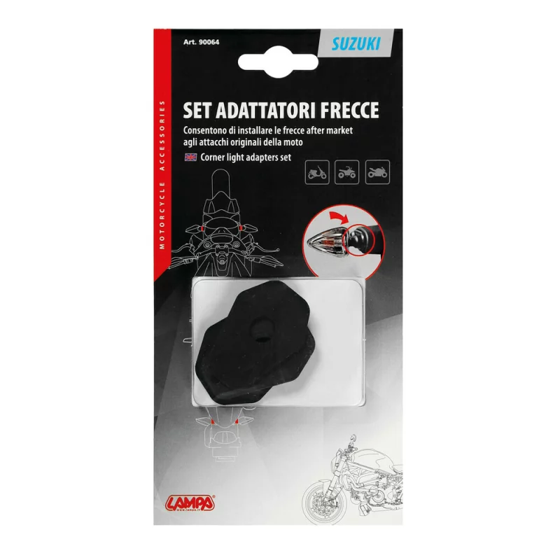 Adaptoare semnalizare moto Suzuki pentru montaj lampi aftermarket