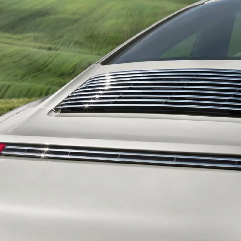 Bandă ornament crom adezivă Carpoint, flexibilă, 8 m x 12 mm