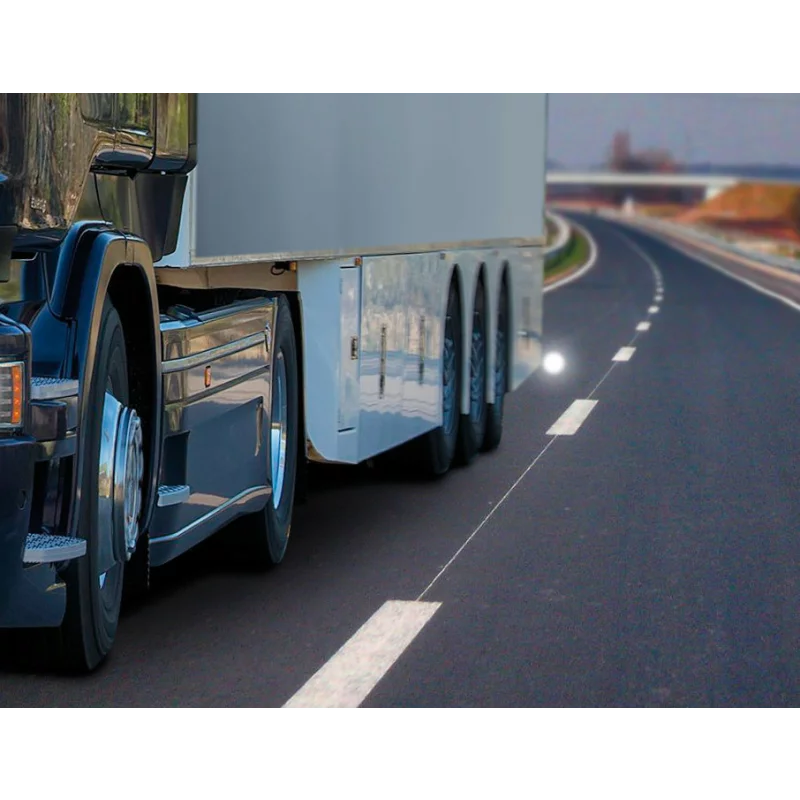 Lampa gabarit camion Ilumia 24V cu 2 LED-uri alb/rosu, montaj stanga