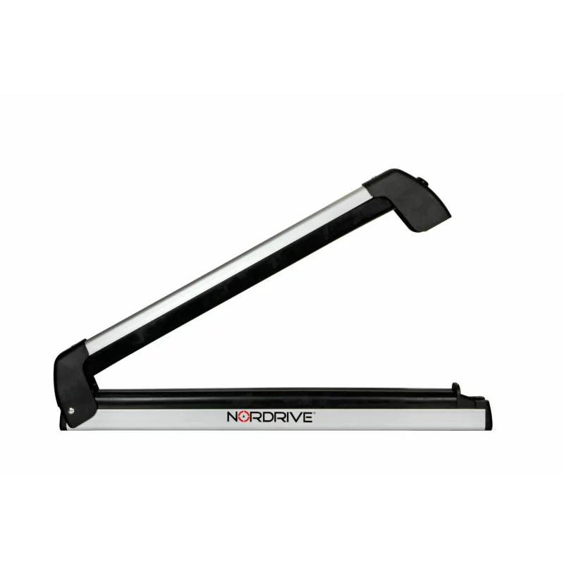 Suport schi din aluminiu Nordic-King EVO NK-40, argintiu, cu antifurt