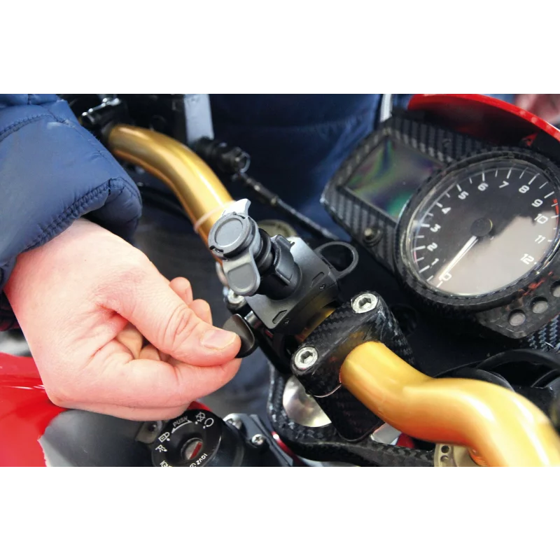 Suport telefon pentru ghidon Opti Belt compatibil cu Opti Case