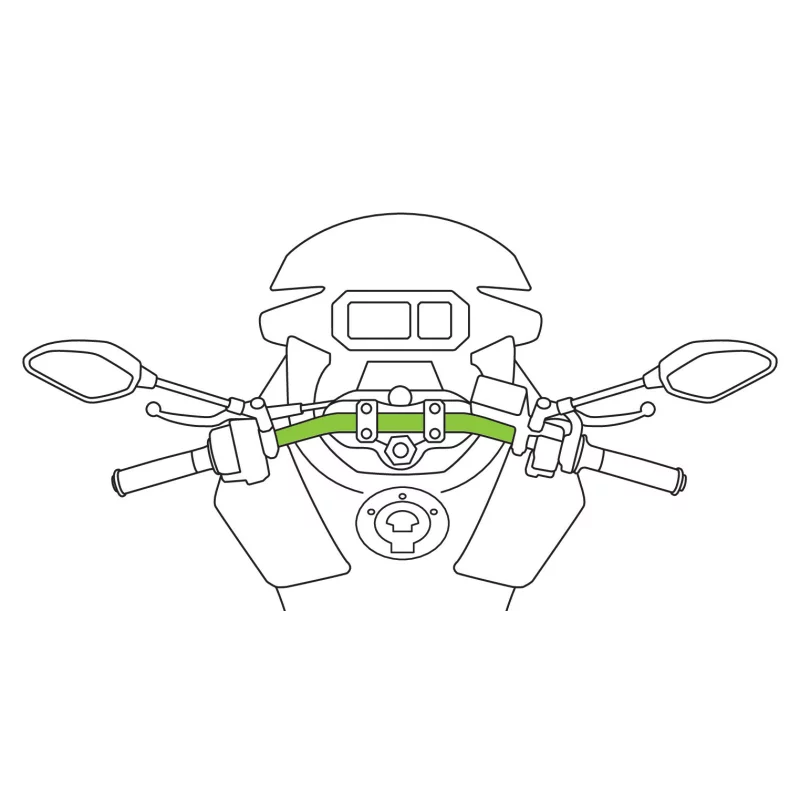 Suport telefon pentru ghidon Opti Belt compatibil cu Opti Case