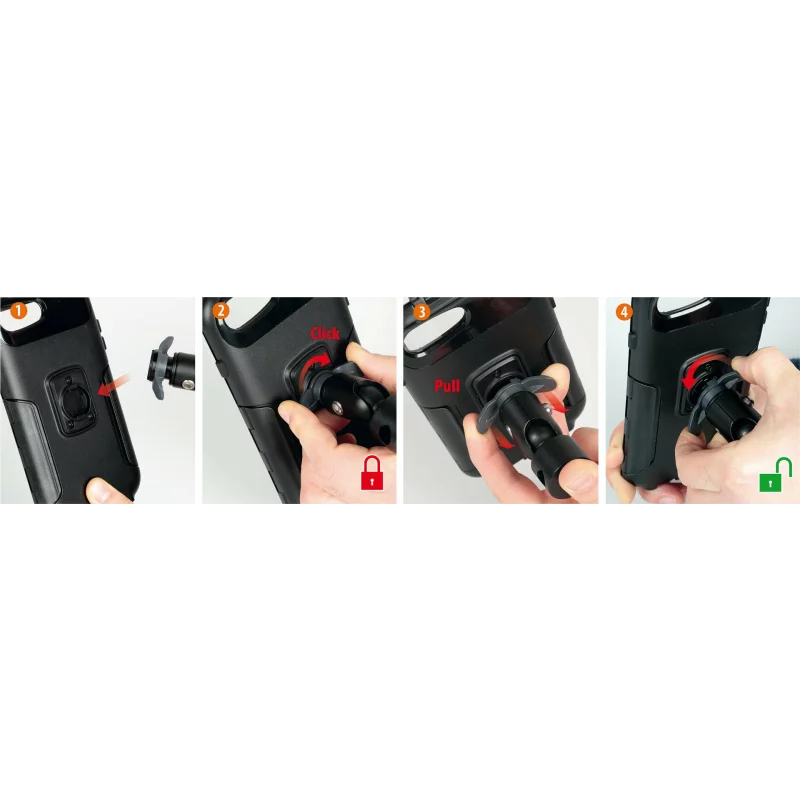 Suport telefon pentru ghidon Opti Belt compatibil cu Opti Case