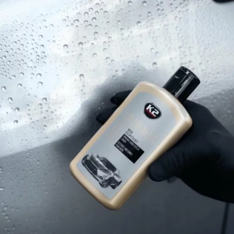 Ceara auto coloranta argintie K2 Color Max pentru caroserie, 250 ml