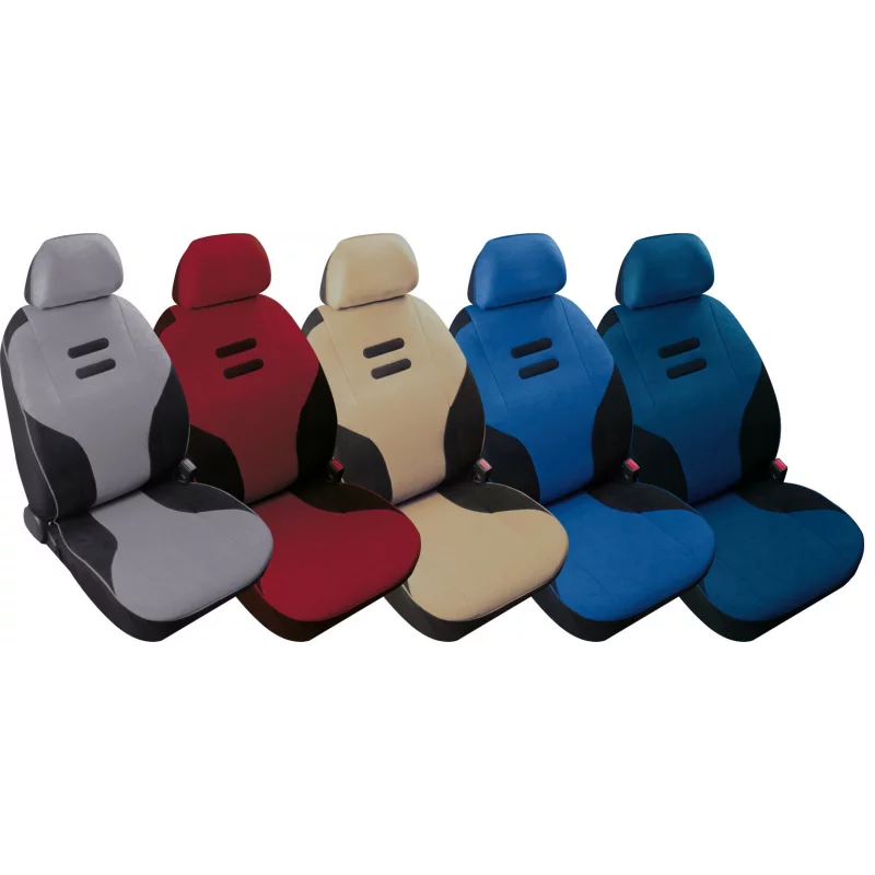 Huse scaun auto Kynox gri, set 9 piese pentru fata si bancheta spate