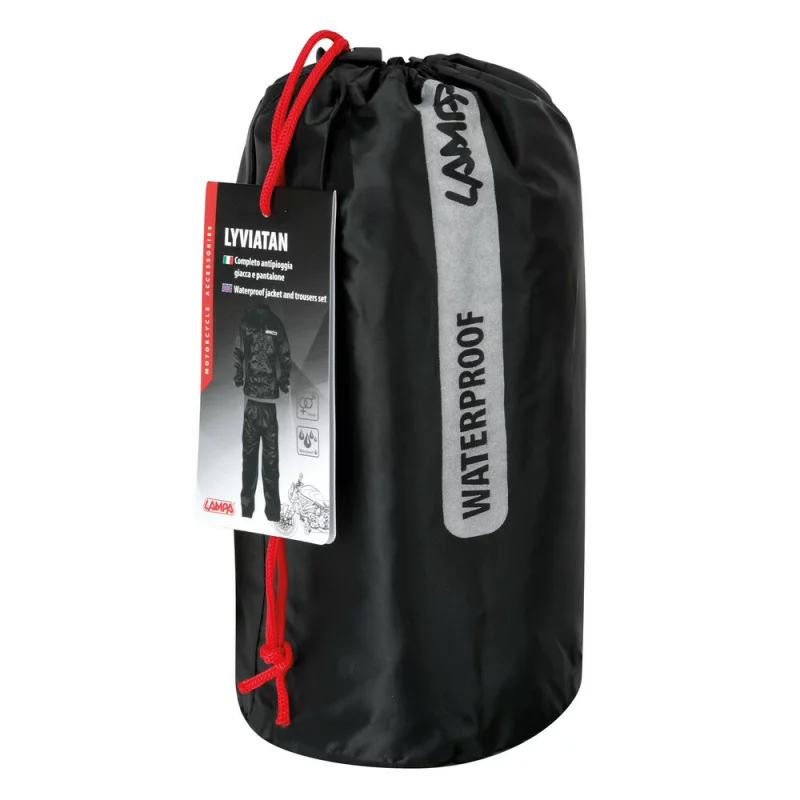 Set impermeabil moto Lyviatan cu jacheta si pantaloni, marimea M