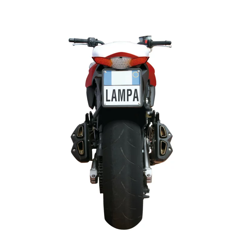 Lampa stop LED cu 4 functii pentru motociclete, scutere si motorete 12V