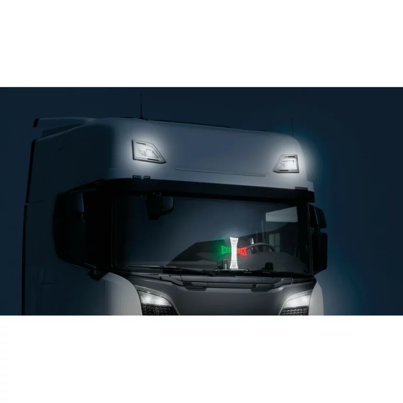Ornament LED interior 24V Cruce Italia pentru camion, cu ventuze