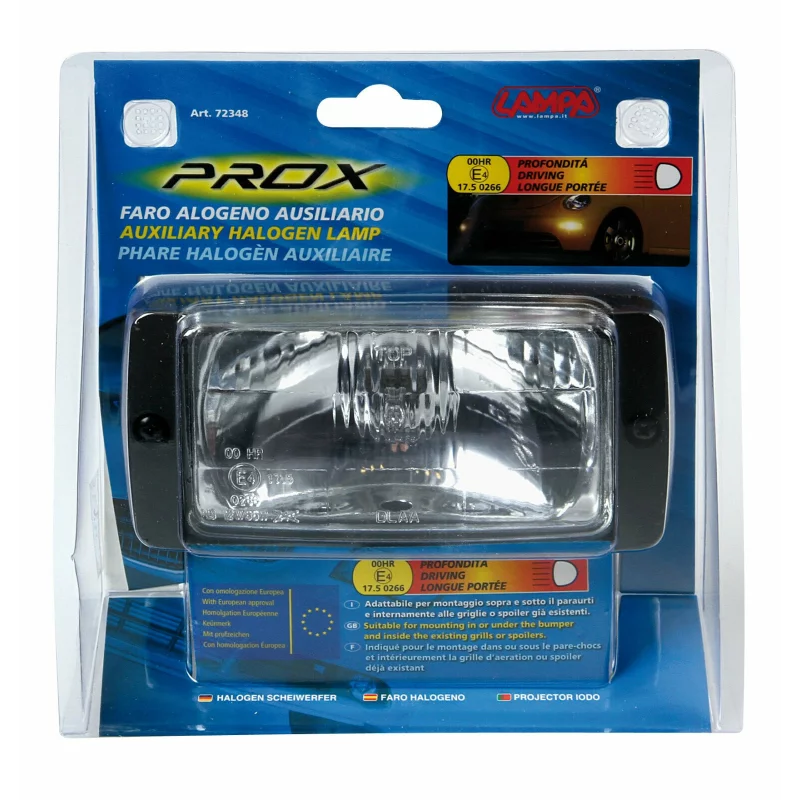 Proiector auto Prox alb 12V cu lumină de profunzime, 1 buc, bec H3