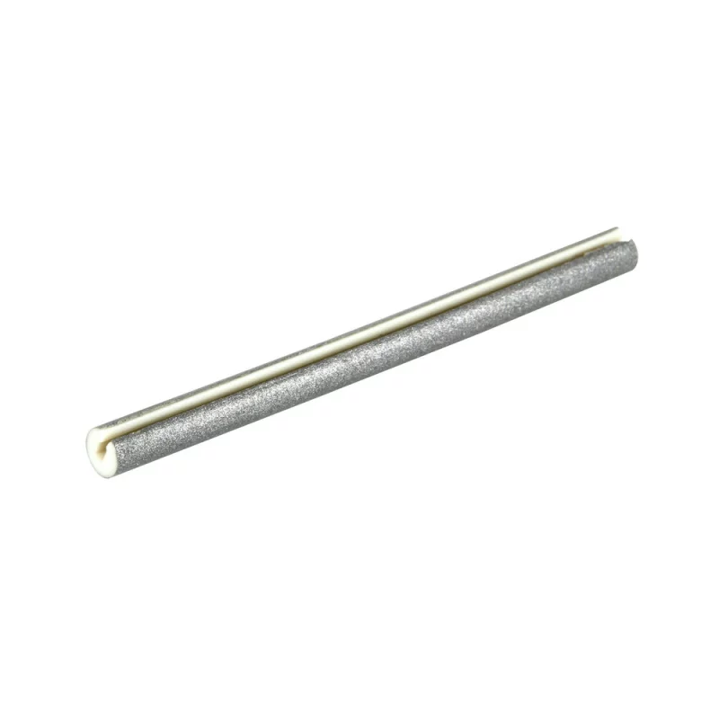 Set ornamente reflectorizante pentru spite bicicleta, 10 bucati, argintiu