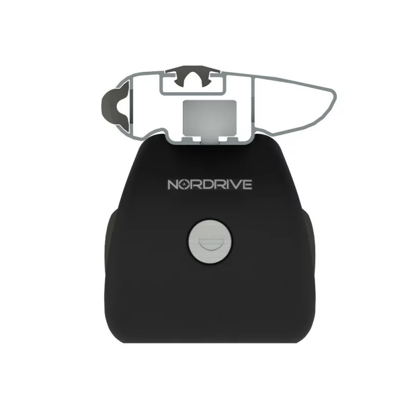 Bare portbagaj aluminiu Nordrive Silenzio Rail L pentru bare longitudinale