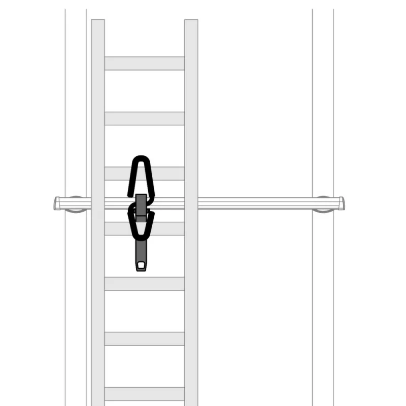 Adaptor U-6 pentru fixarea scării pe bare portbagaj Nordrive Kargo