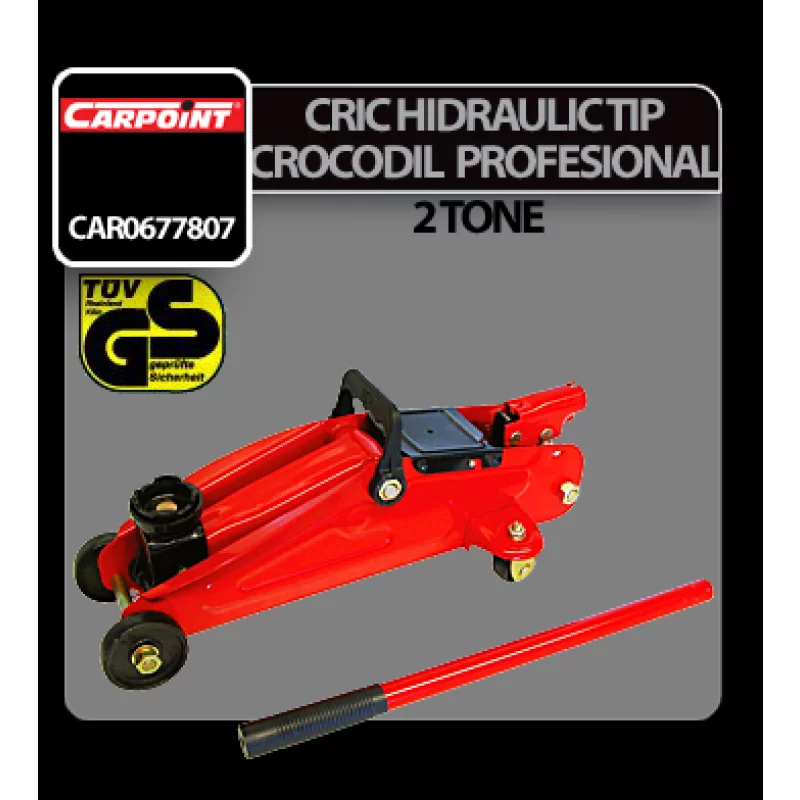 Cric hidraulic tip crocodil profesional 2T pentru autoturisme si 4x4