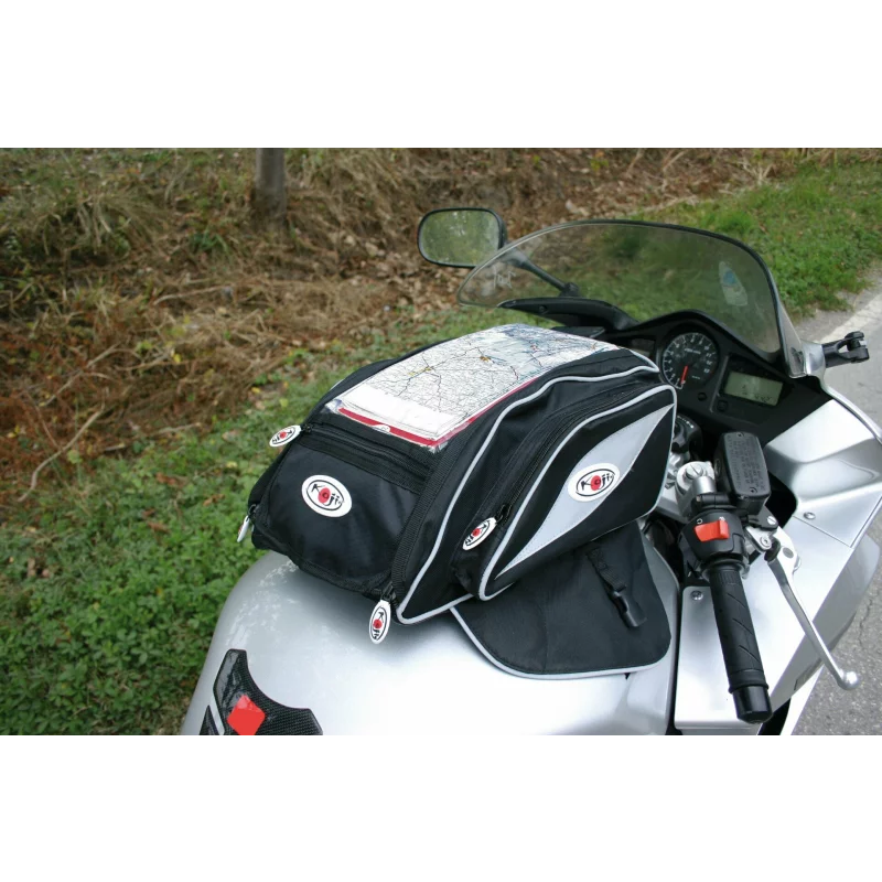 Geanta magnetica pentru rezervor moto 21L din Cordura, T-Maxter Tank