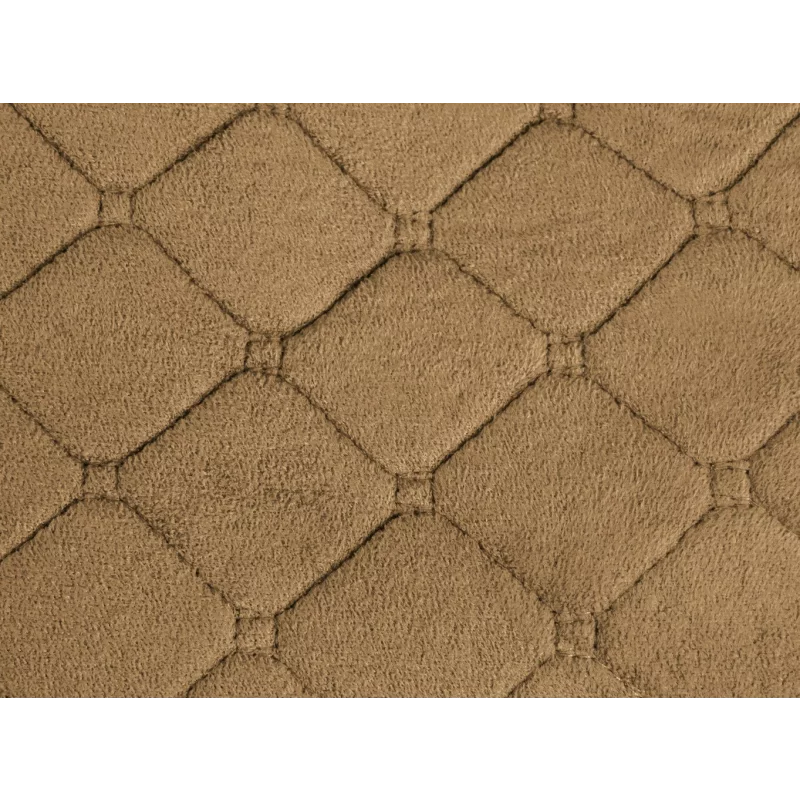 Husă scaun camion Monica din microfibră matlasată, bej, 1 buc