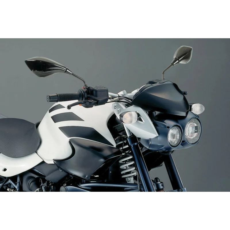 Oglinzi retrovizoare moto Limits reglabile, M10x1,25, negre, set 2 buc