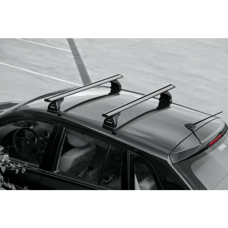 Bare portbagaj auto Nordrive Silenzio din aluminiu, 108 cm, set 2 buc