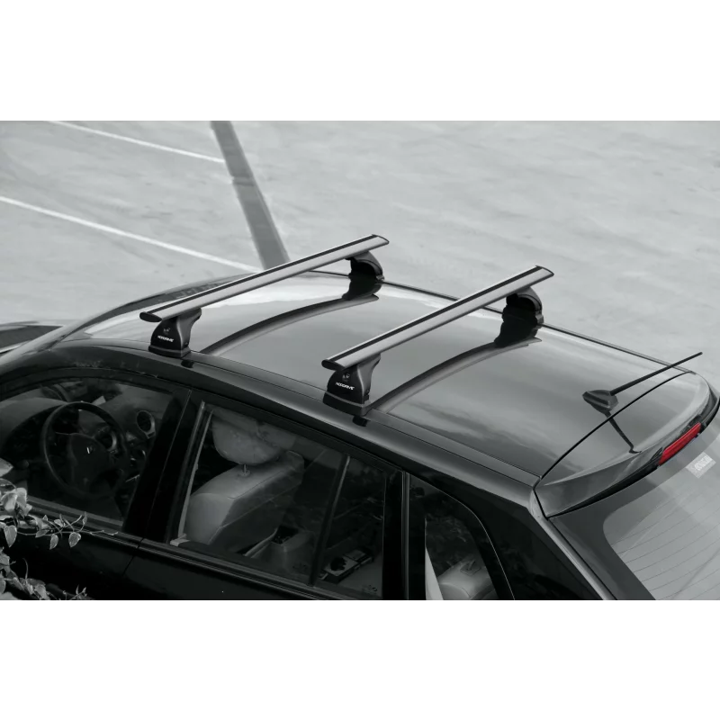 Bare portbagaj auto Nordrive Silenzio din aluminiu XL 140 cm, set 2 buc