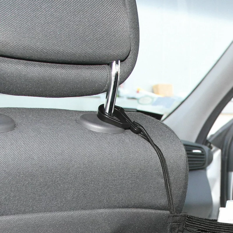 Buzunar de depozitare auto între scaunele din față, elastic, 28x32 cm