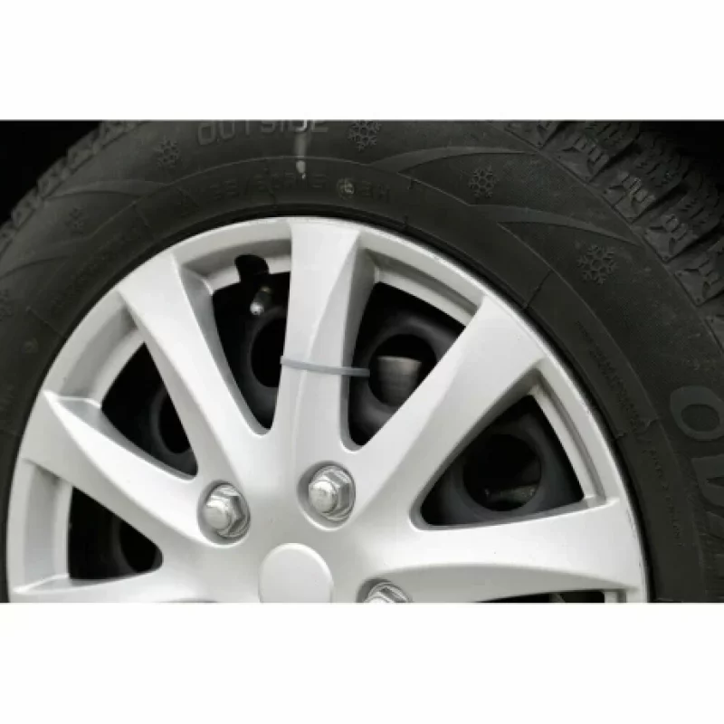 Coliere din plastic albe 0,48x20 cm, set 100 bucati pentru fixare