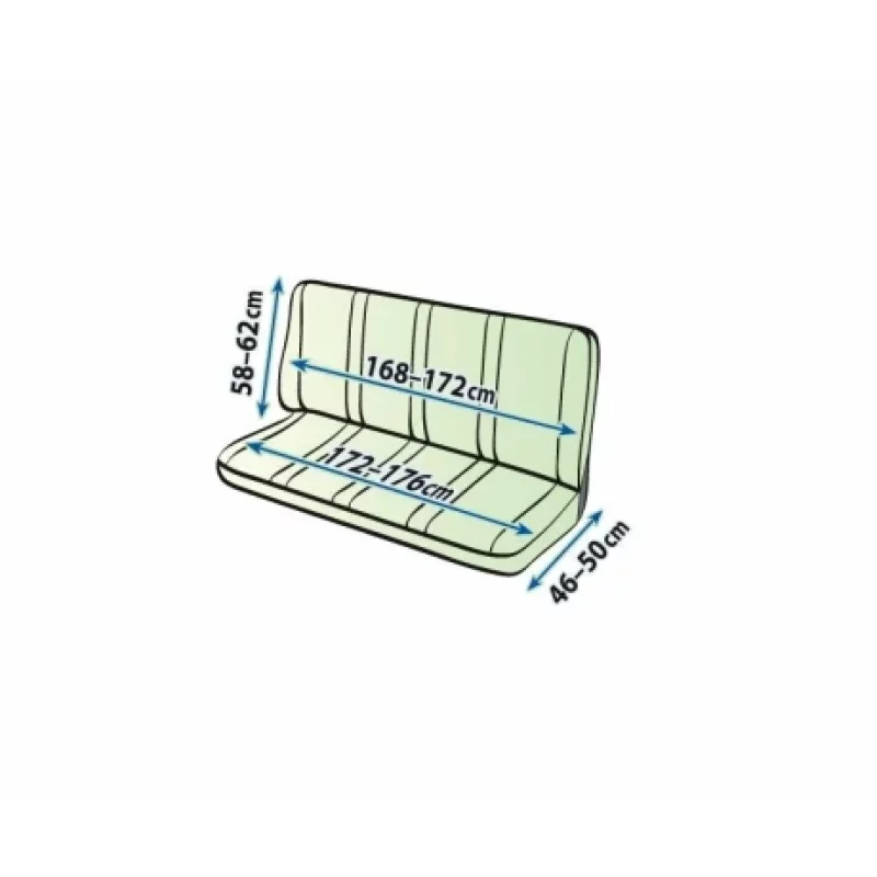 Huse scaun furgonetă 4 locuri Practical, piele ecologică neagră DV4-XXL