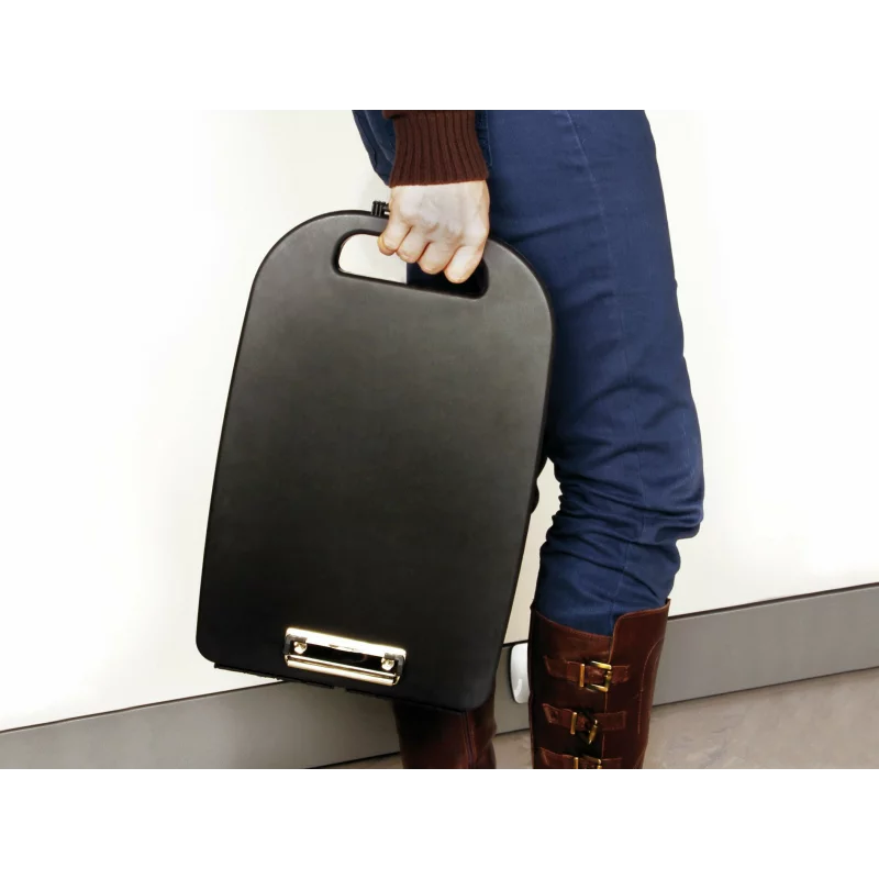 Organizator auto Trucker 2 in 1 cu clipboard si cutie depozitare Lampa