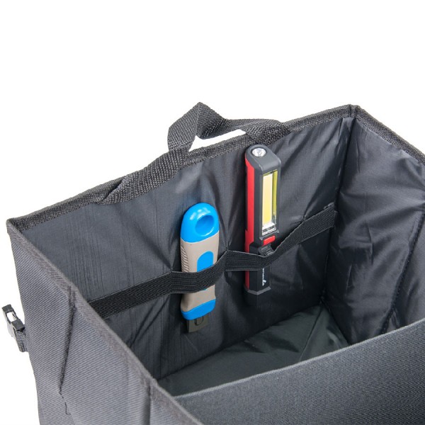 Organizator portbagaj auto pliabil 35 x 30 x 25 cm, negru