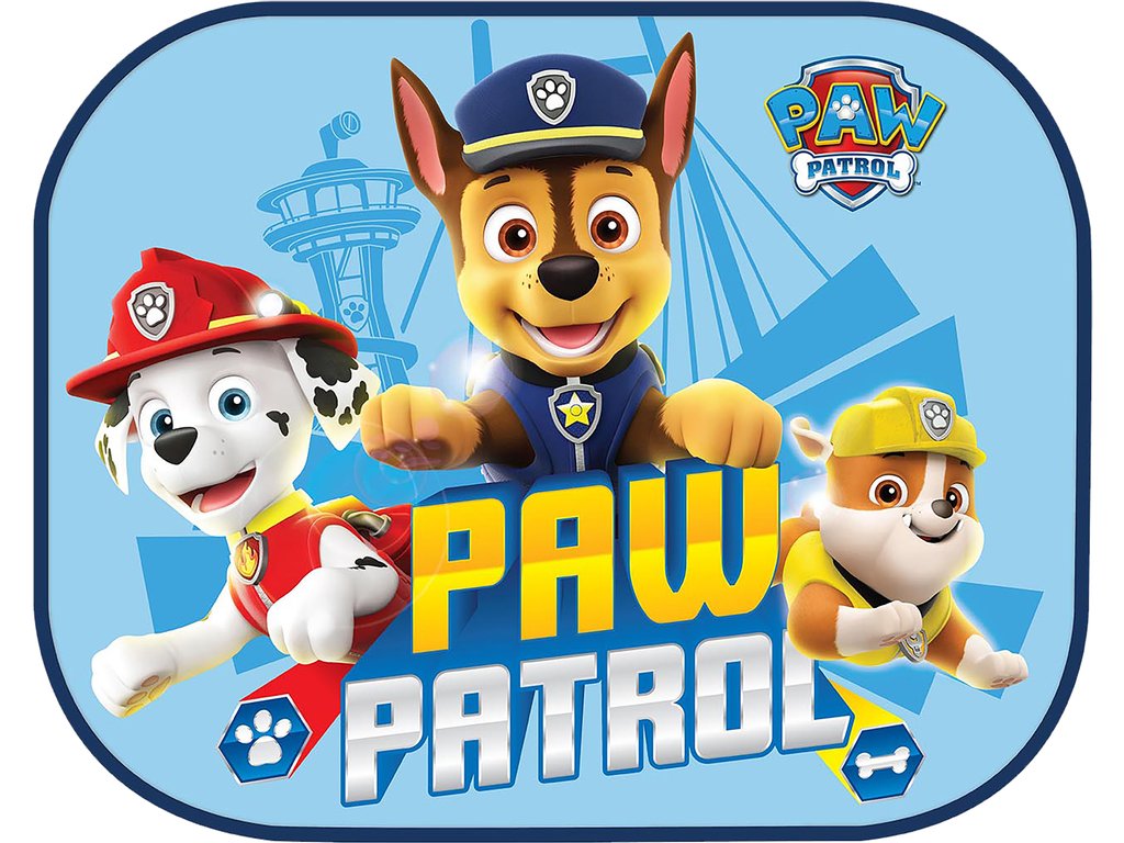 Parasolar auto copii Paw Patrol Nickelodeon, set 2 bucati, 44x35 cm
