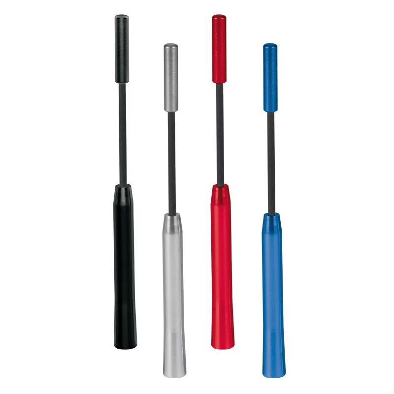 Vergea antenă auto Alu-Tech din aluminiu, 6 mm, negru, pentru Fiat/Lancia/Alfa Romeo