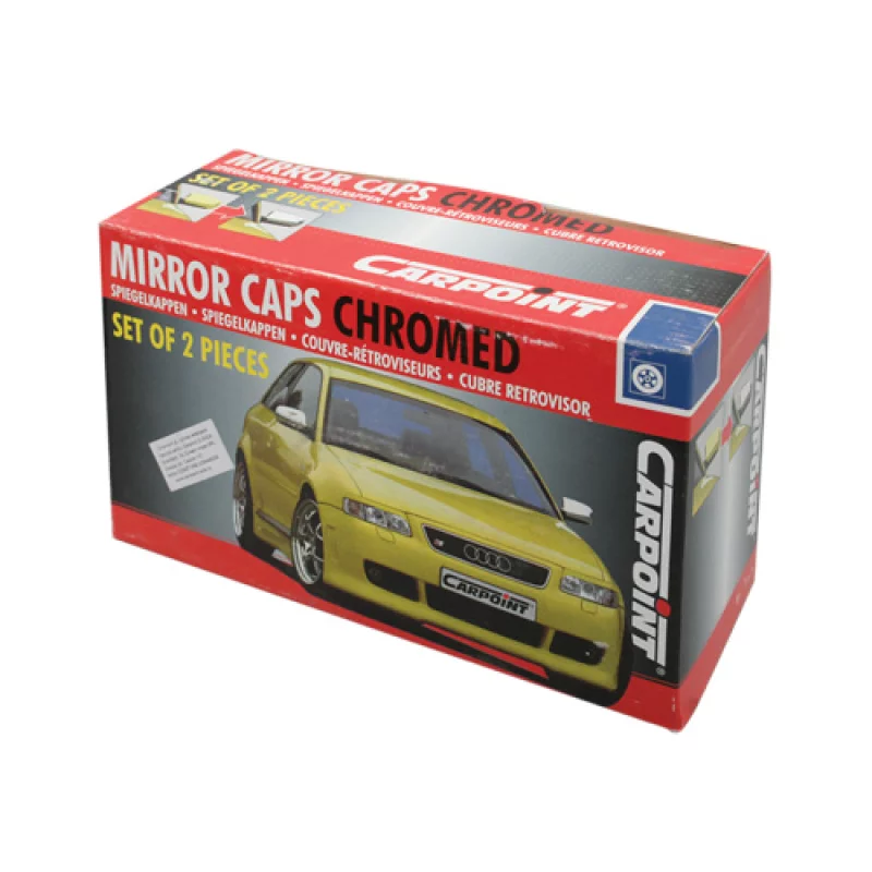 Carcase oglinzi cromate pentru Opel Corsa 4 usi 1993-2000, set 2 buc