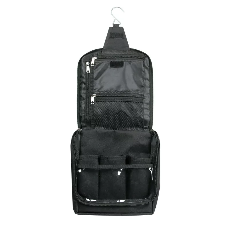 Geanta organizatoare de voiaj cu carlig pentru cosmetice, 21x24 cm