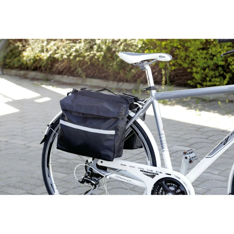 Geanta dubla pentru portbagaj spate bicicleta Lampa Maxi BAG-10, 14L