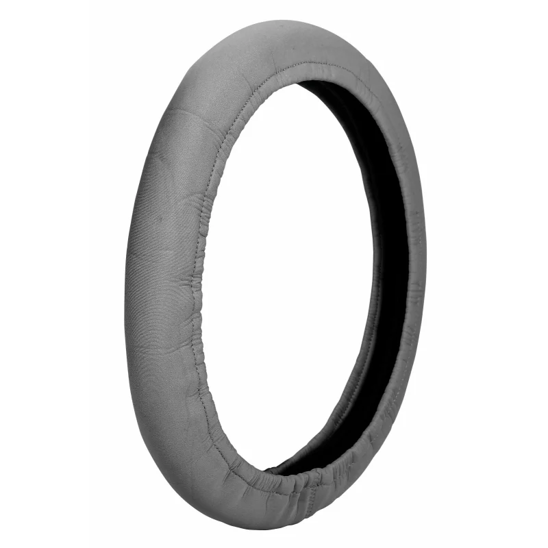 Husa volan elasticizata 2 in 1 universala, protectie si confort, gri