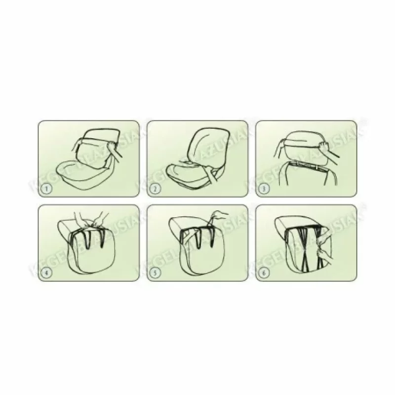 Huse scaun auto Black Sea Super AirBag, set complet, marimea L