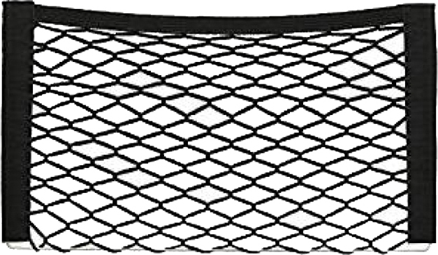 Buzunar plasa portbagaj auto 25x45 cm, organizator lateral universal