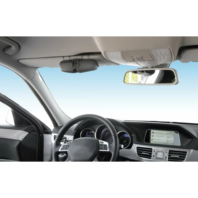 Cutie depozitare ochelari auto pentru parasolar, montaj rapid