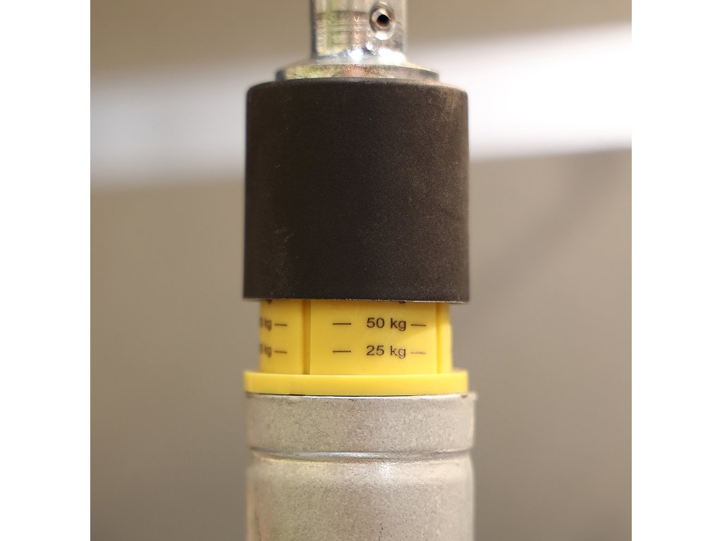 Roata de sprijin pentru remorca 48 mm cu indicator de greutate