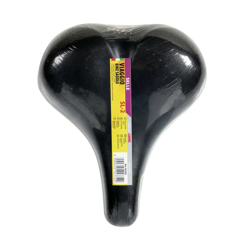 Sa bicicleta Lampa Viaggio pentru city bike, cu arc dublu, neagra