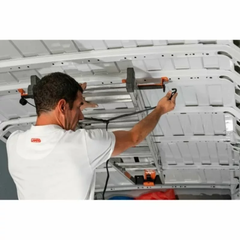 Suport interior pentru scara Van Ladder Holder, fixare pe plafon