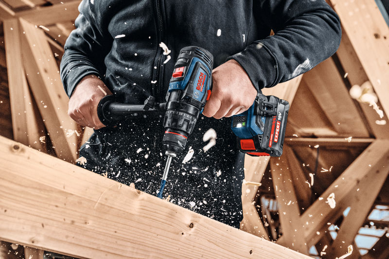 Mașină de găurit Bosch EXSB18V-150, 18V, 150 Nm, L-BOXX, solo