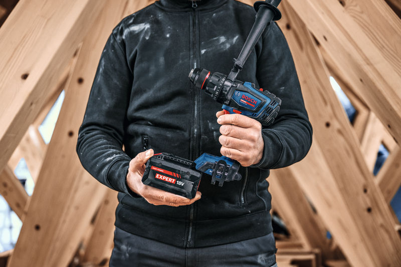 Mașină de găurit Bosch EXSB18V-150, 18V, 150 Nm, L-BOXX, solo