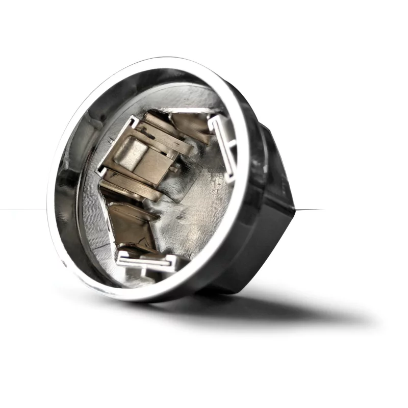 Set 10 capace ABS pentru prezoane camion, 32/33 mm, finisaj cromat