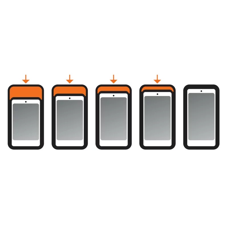 Carcasă universală Opti Case pentru suport telefon Opti Line, Duo Lock