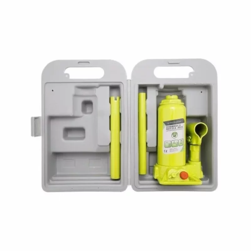 Cric hidraulic tip butelie Carmotion 4T cu cutie de transport din plastic