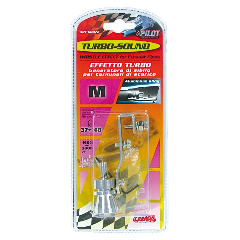 Fluier pentru esapament auto Turbo Sound M, aluminiu, 37-48 mm