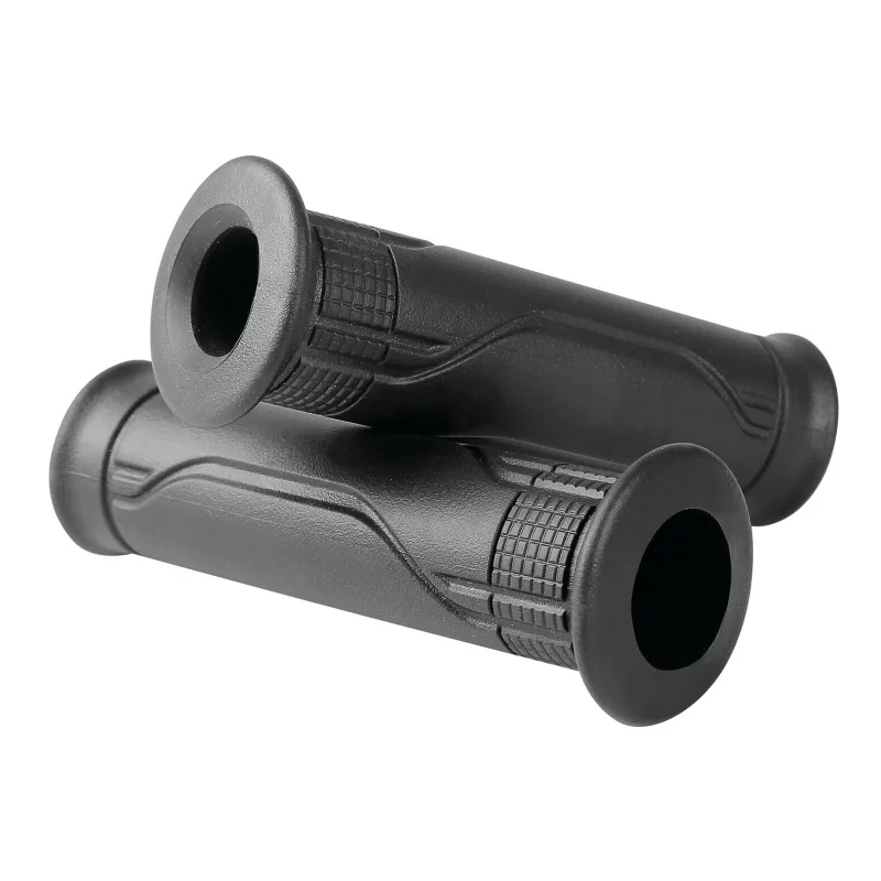 Mânere ghidon moto universale Avenue Grip negre, 2 bucăți