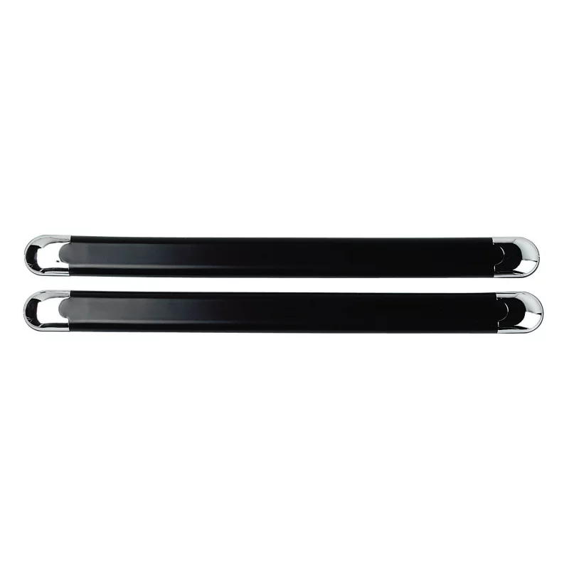 Ornamente bară protecție auto Chrome Line, cromate, 2 buc, 495x40 mm