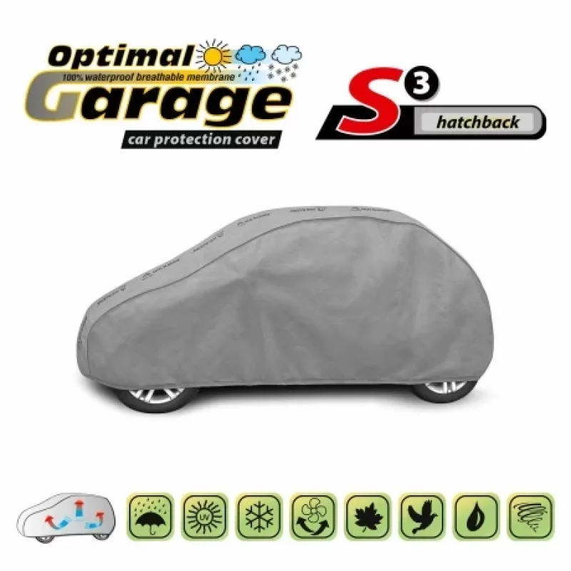 Prelată auto completă impermeabilă și respirabilă Optimal Garage S3 Hatchback